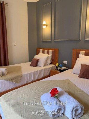 豪華雙人或雙床房, 陽台, 城市景觀