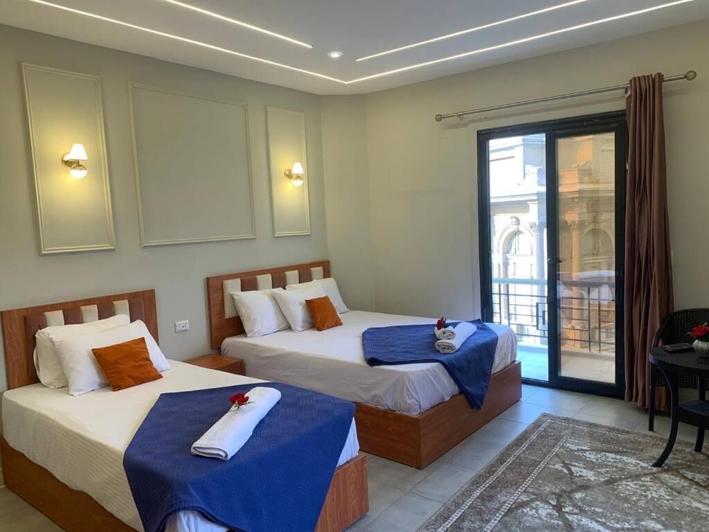 豪華雙人或雙床房, 陽台, 城市景觀