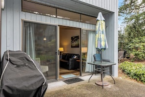 Terrace/patio - Ground Floor 2 bed Condo at Jacob's Landing (Blaine)
