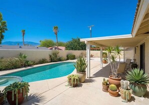Pool - Monthly Palm Springs Oasis: Pool & Workspace (Cathedral City)