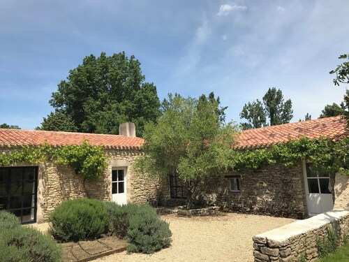 Maison de campagne familiale avec piscine