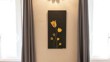 Chambre Double Supérieure, salle de bains privée | Intérieur