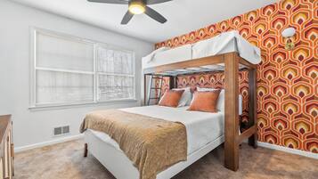 5 bedrooms, iron/ironing board, travel cot, free WiFi