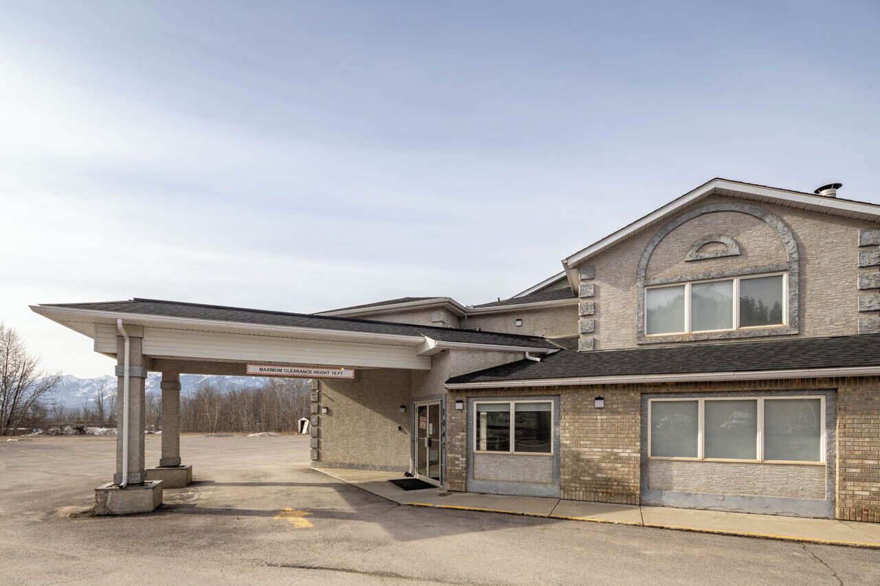 Fachada de la propiedad