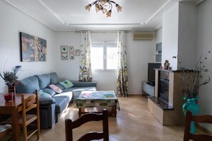 House | Living room - Modern Holiday Home in Almeria With Pool (Pechina)