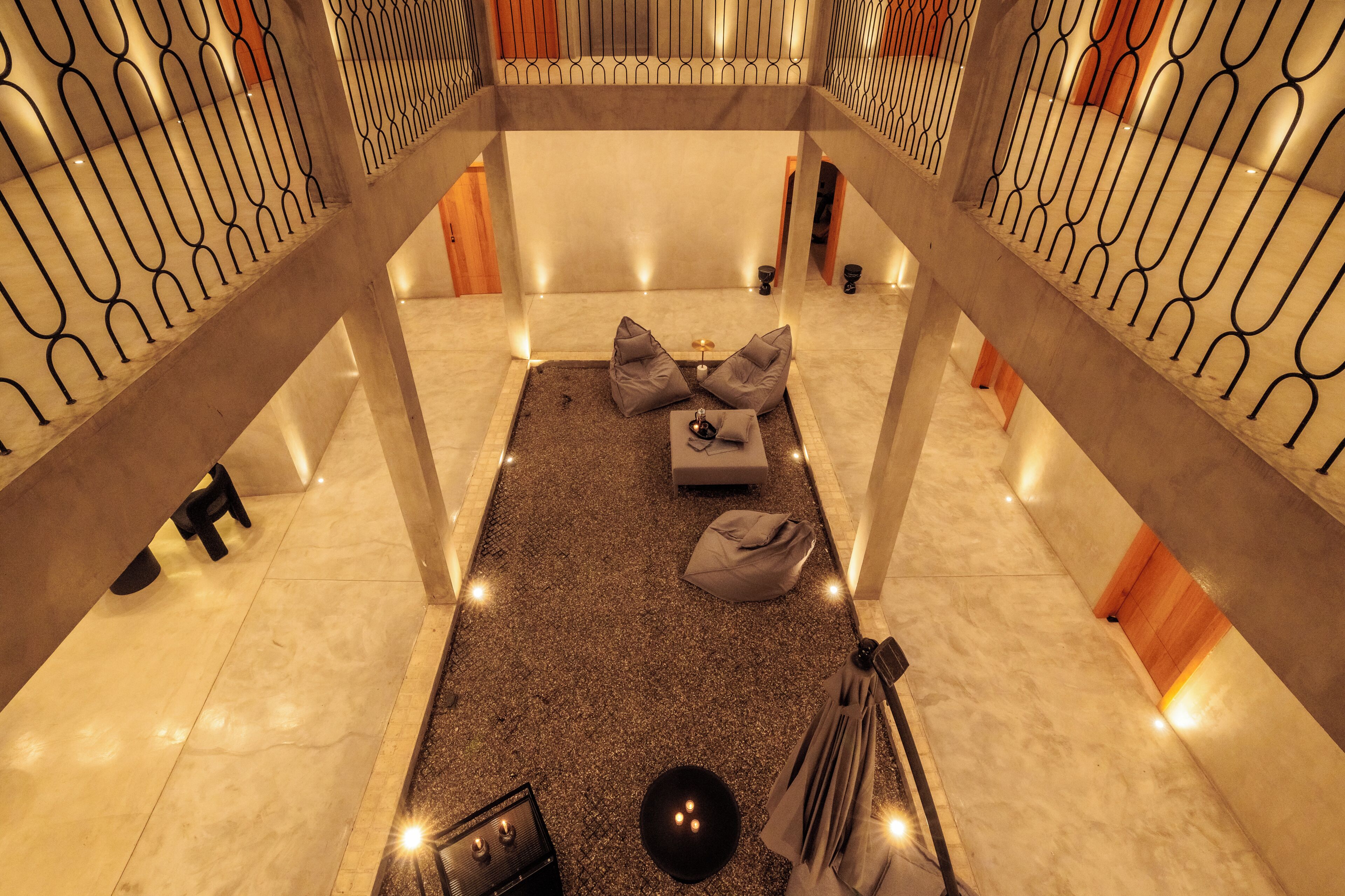 Sala de estar en el lobby