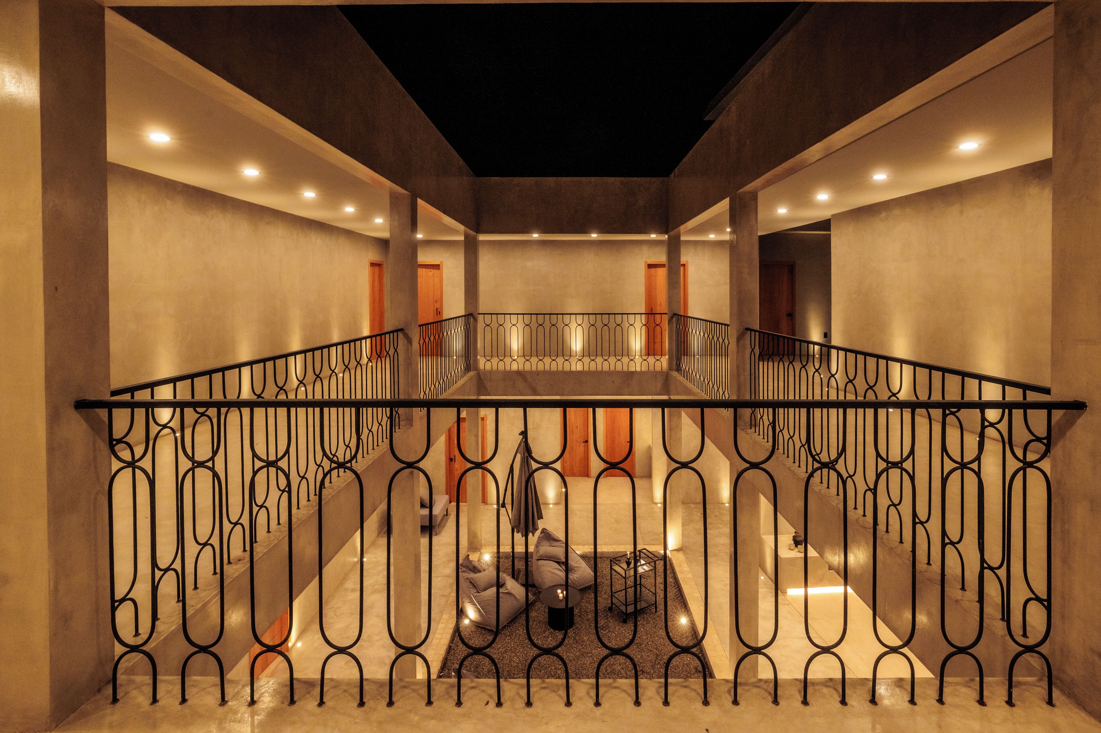 Sala de estar en el lobby