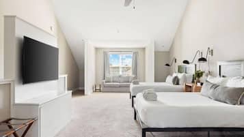 3 bedrooms, iron/ironing board, free WiFi, bed sheets