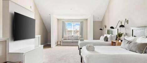 3 bedrooms, iron/ironing board, free WiFi, bed sheets