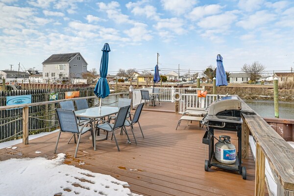 Dock! Waterfront Haven 2 Mi To Atlantic City Beach - Atlantic City, NJ