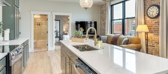 On Dtwn Square! Chic Lawrenceburg Condo w/ Balcony