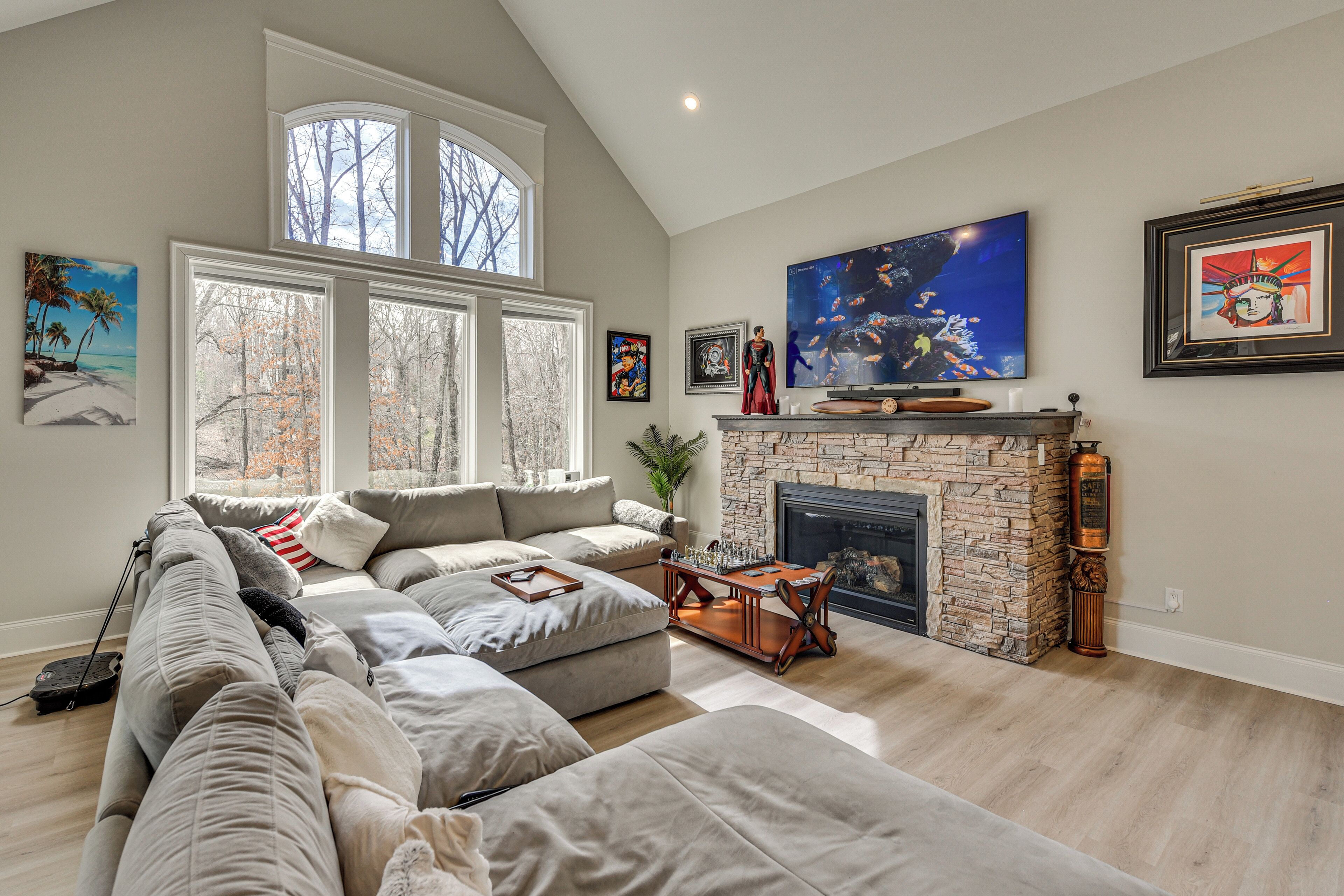 Fachada de la propiedad