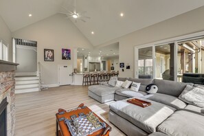 House (5 Bedrooms) | Interior - Sprawling Group Getaway w/ Dock on Lake Wylie! (Clover)