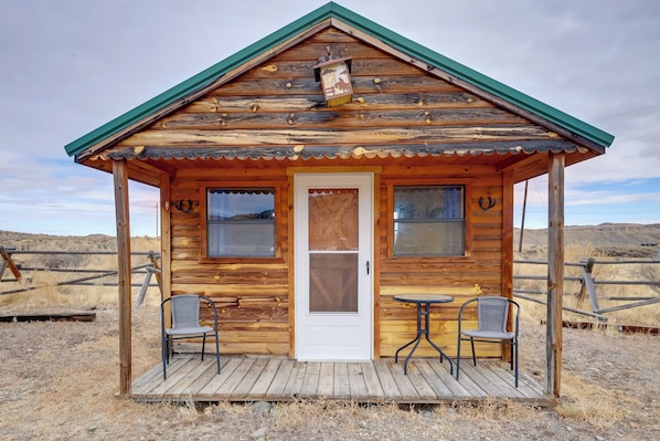 Fassade der Unterkunft