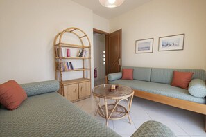 TV - Anastasia Sea View Apartment by RentalsPro (Nea Potidaia)