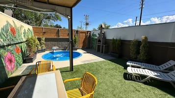 Fachada de la propiedad