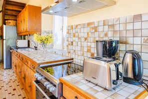 Fridge, microwave, oven, dishwasher - A l'escale - Maison pour 5 avec Jardin (Plesder)