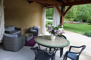 Outdoor dining - Villa 10 pers*Piscine*Daglan (Daglan)