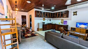 Apartment, 2 Bedrooms, Accessible, City View | Living room | Books - Kay's Place Train House Jambo (Zanzibar Town)