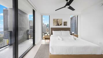 Estúdio, vista para a cidade