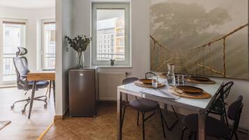 Appartement, balkon | Dineren