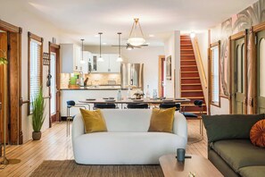 TV, offices - Golden Hour Retreat | Sauna + Hot Tub + Fire Pit (South Haven)