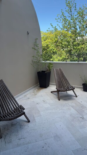 Terrace/patio - Kimera Tulum Just 10 minutes from the beaches (Tulum)