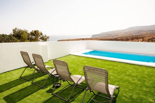 Blue Nest | Sea Views | Private Pool | BBQ | AC