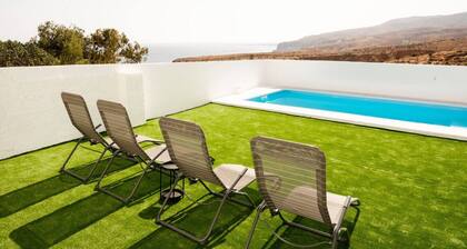 Blue Nest | Sea Views | Private Pool | BBQ | AC