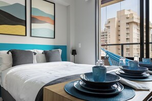 Deluxe Apartment, Kitchen, City View - StayHome Frei Caneca Rooftop Gym Jacuzzi (São Paulo)
