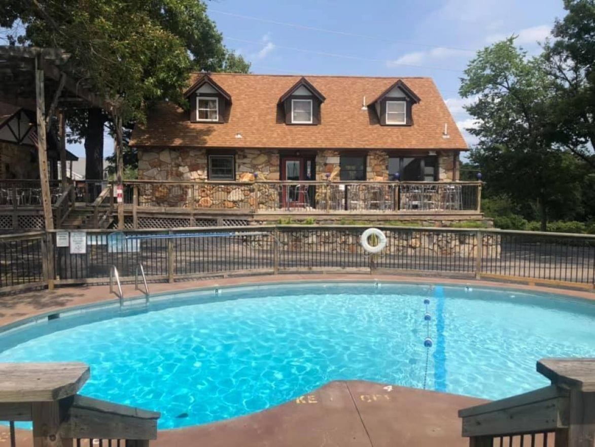 Seasonal outdoor pool