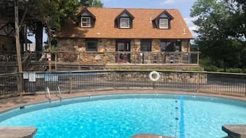 Seasonal outdoor pool
