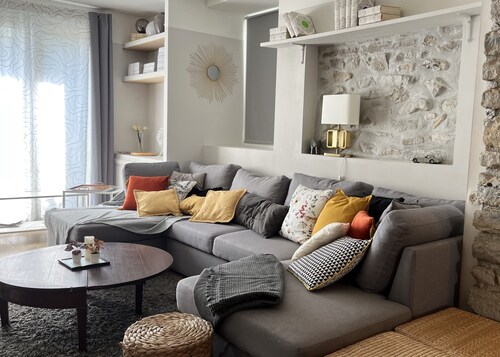 Grand T2 confortable avec jardin privatif à 4mn à pied des plages de CAPBRETON