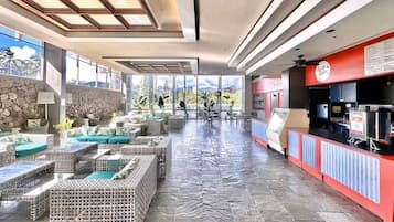 Sala de estar en el lobby