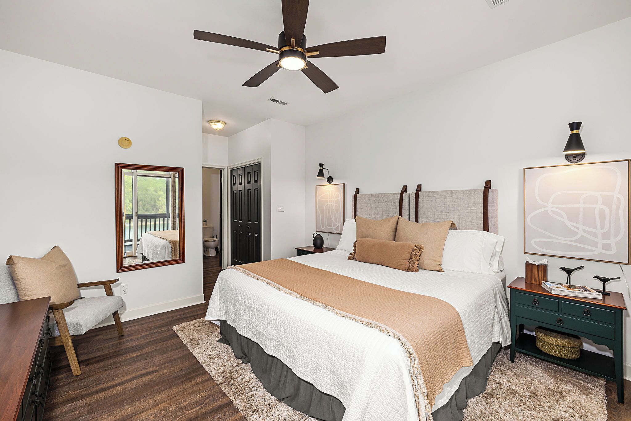 2 habitaciones, wifi y ropa de cama 
