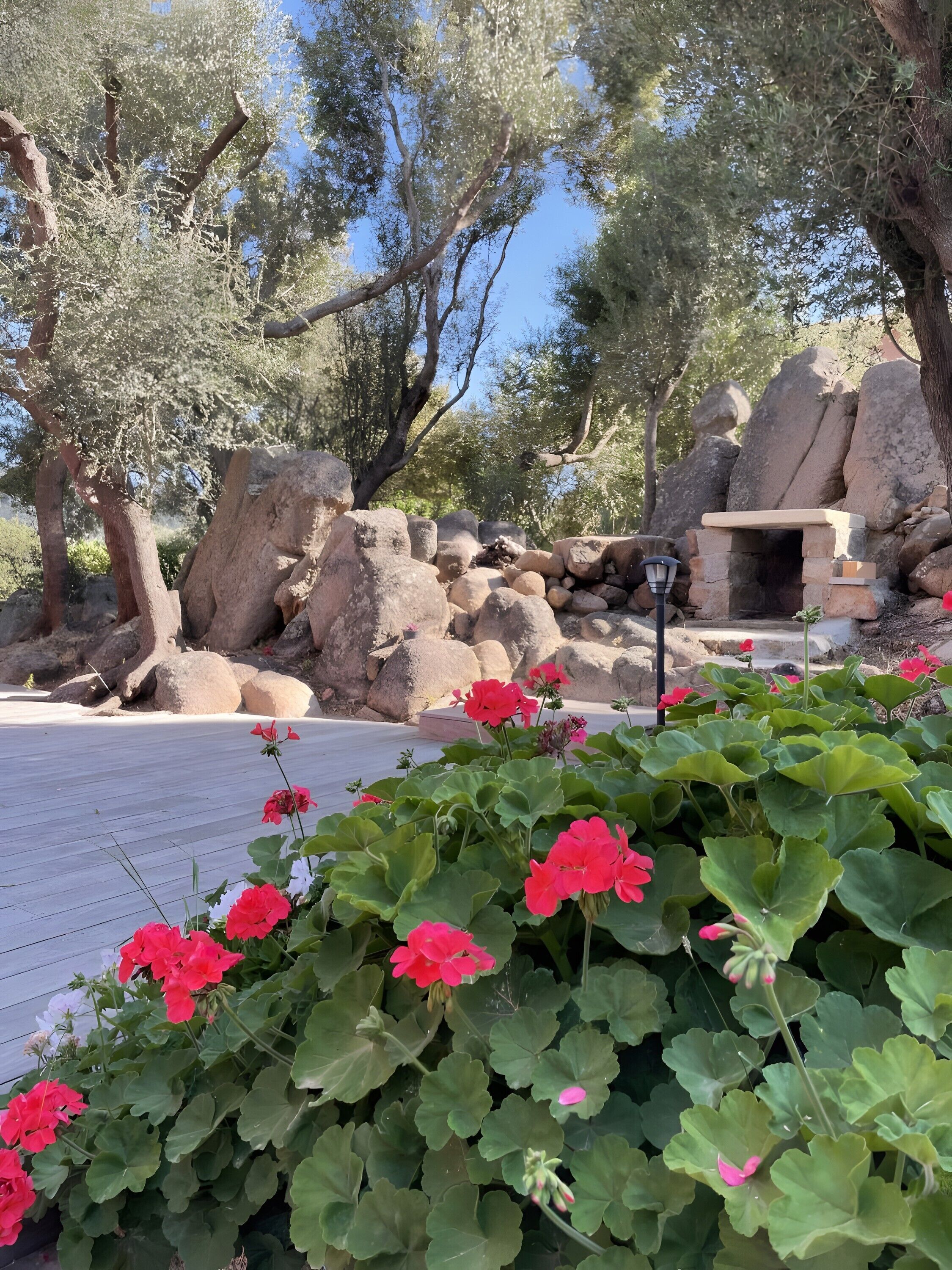 Overnattingsstedets uteområder