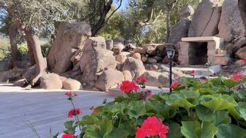 Overnattingsstedets uteområder