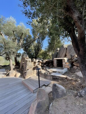 Terrace/patio - Gîte Appicciu – 900m from the Beach (Coti-Chiavari)