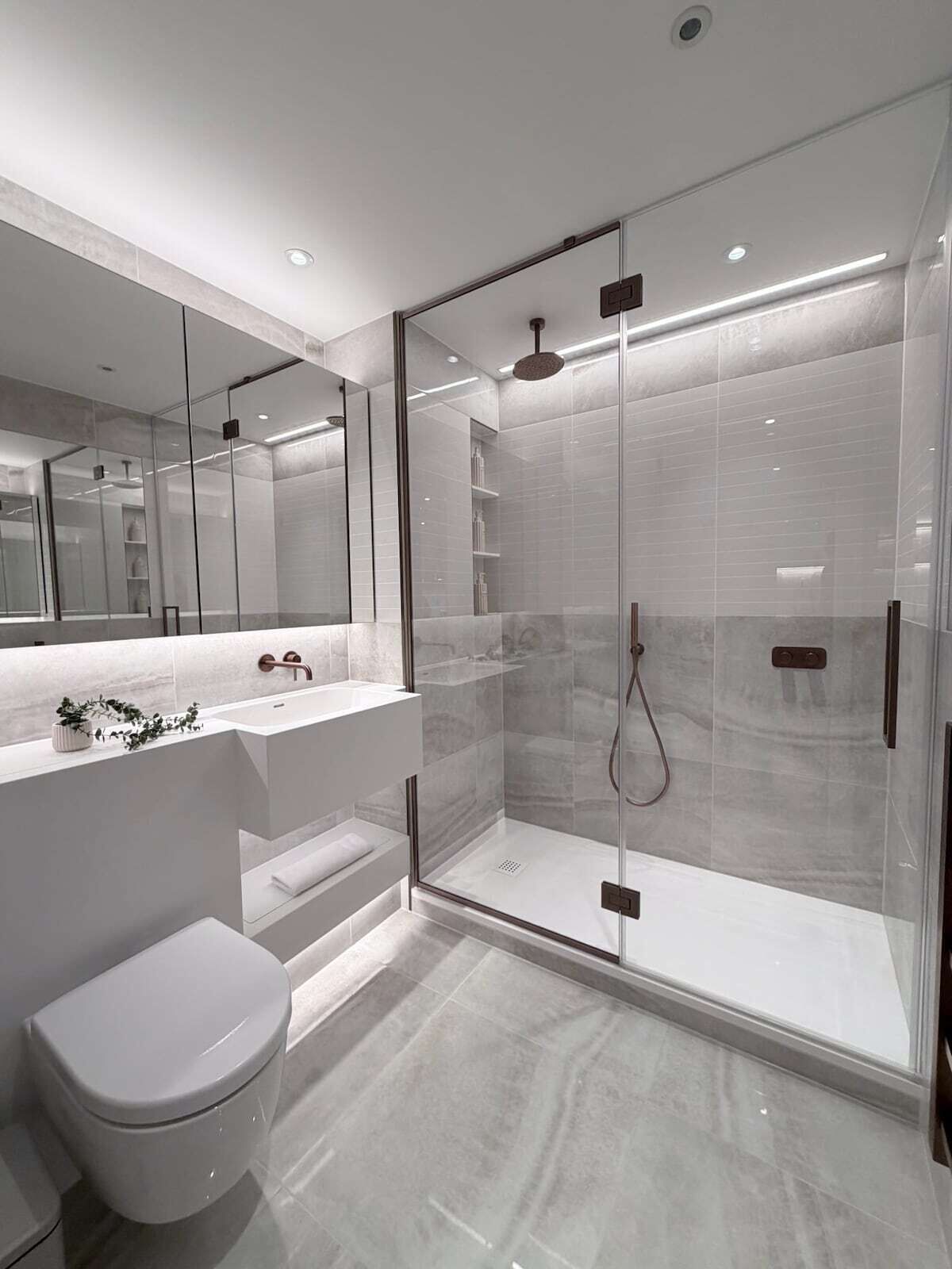 Hair dryer, towels