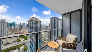 Studio, Balcony, City View | Property grounds