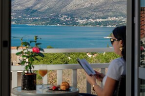 Outdoor dining - Villa Nick-sunset Premium Apartment (Konavle)