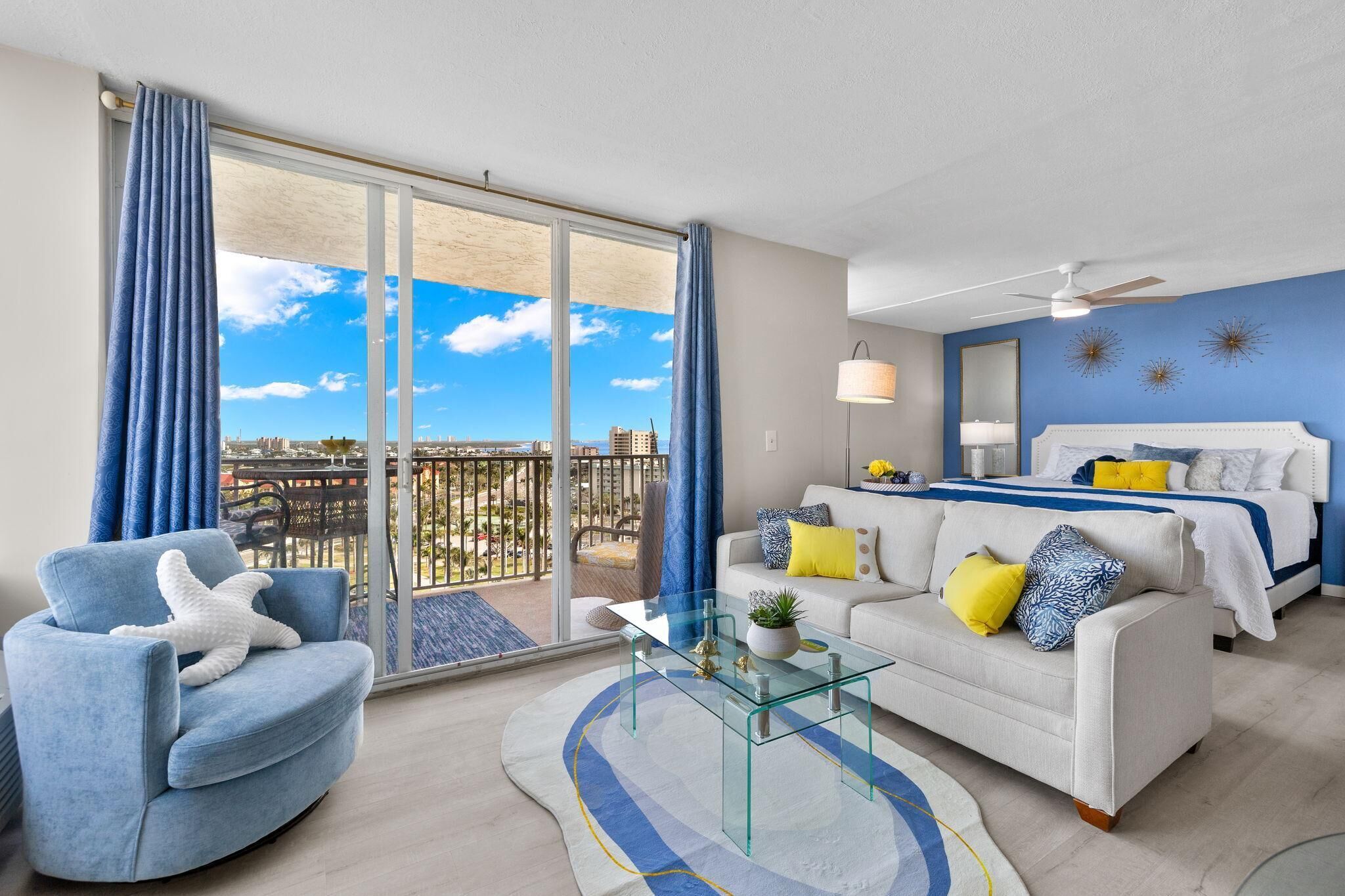 Condo, 1 King Bed with Sofa bed (Estero Beach & Tennis 1102-A) | Living area