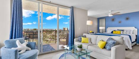 Condo, 1 King Bed with Sofa bed (Estero Beach & Tennis 1102-A) | Living area