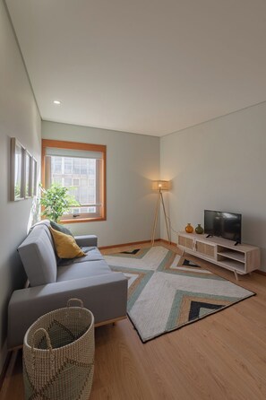 Leilighet – superior, byutsikt | Oppholdsområde