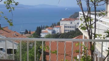 Habitación doble (Double Room with sea view R1) | Balcón