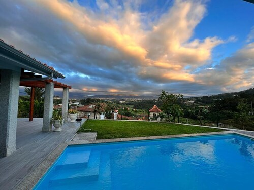 Amarante Villas. Family villa with heated pool and stunning views