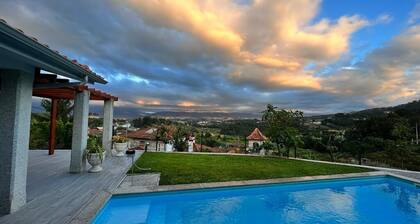 Amarante Villas. Family villa with heated pool and stunning views