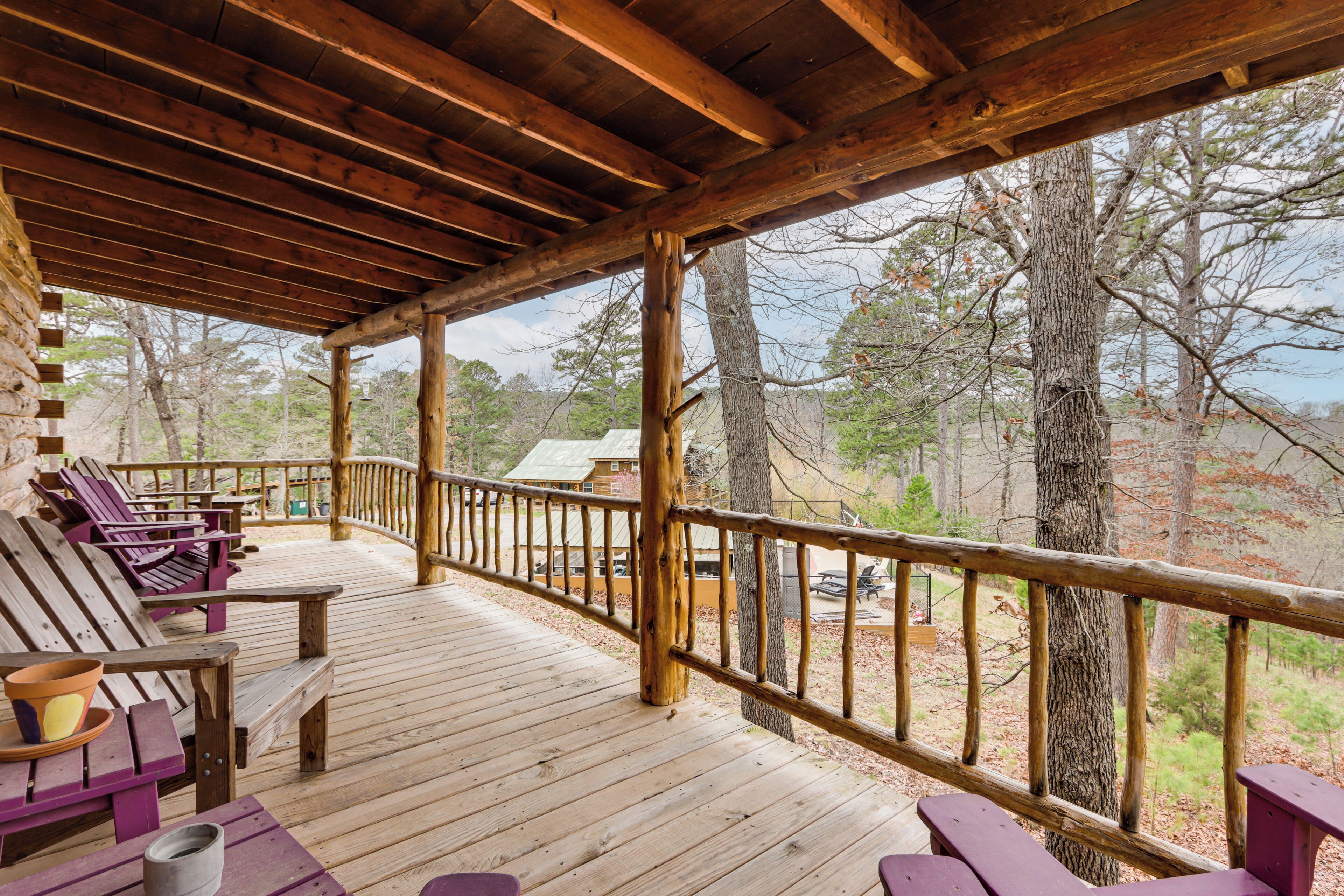 Eureka Springs Vacation Rental | 1BR + Loft | 1BA | 1,000 Sq Ft