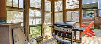 Lakefront Camp Creek Retreat w/ Dock