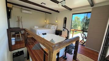 Chambre Quadruple, balcon